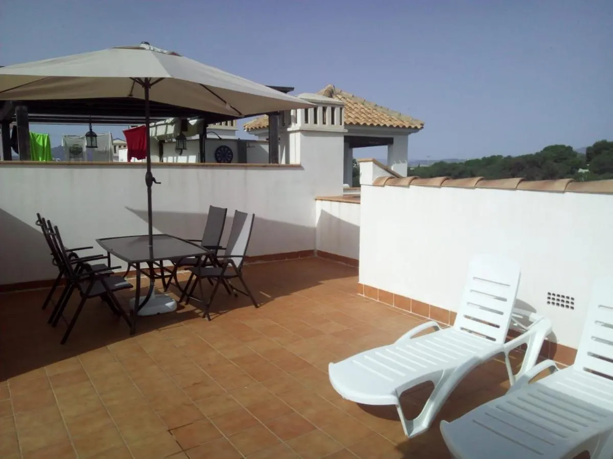 Atico Junto Al Mar,Acceso Directo A La Playa,Jardines De Nuevo Vera,Wifi Spain